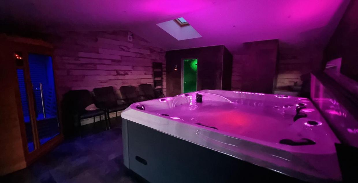 Gites De La Croisee Des Chemins - Piscine Chauffee - Spa, Hammam Et Sauna Izeaux Dış mekan fotoğraf