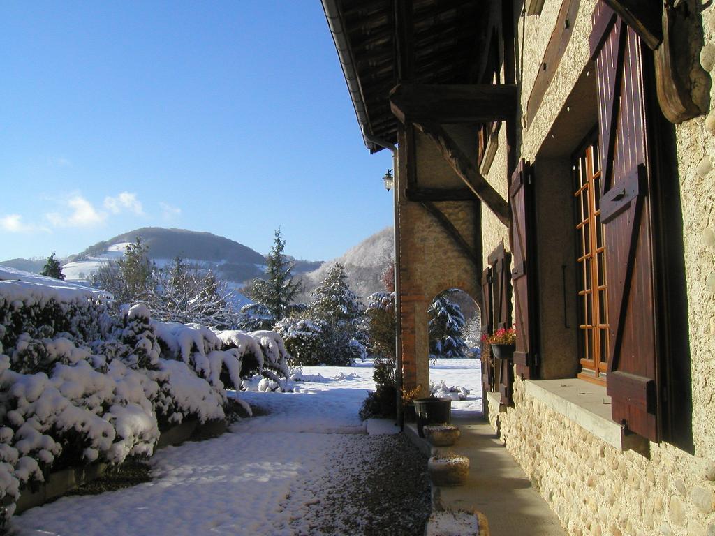 Gites De La Croisee Des Chemins - Piscine Chauffee - Spa, Hammam Et Sauna Izeaux Dış mekan fotoğraf